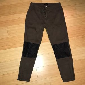 Dark Green Pants
